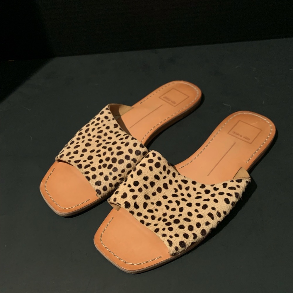 Tiger Pattern Sandals From Dolce Vita